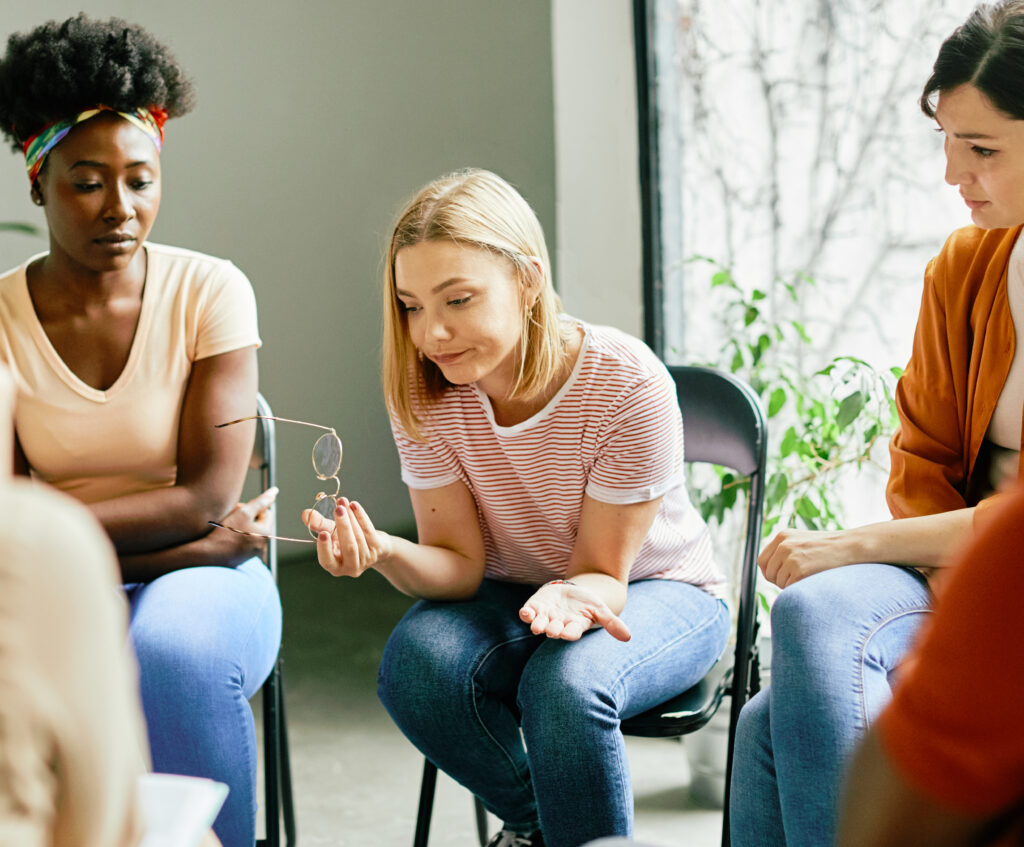 psychotherapy meeting woman support group manthera 2024 04 15 17 41 37 utc Gender-specific treatment programs Gender-specific treatment programs,women's addiction treatment,specialized addiction recovery